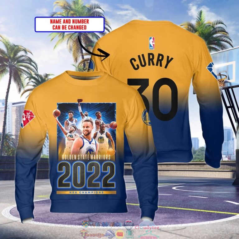 Personalized Golden State Warriors 2022 NBA Champions 3D Shirt 6