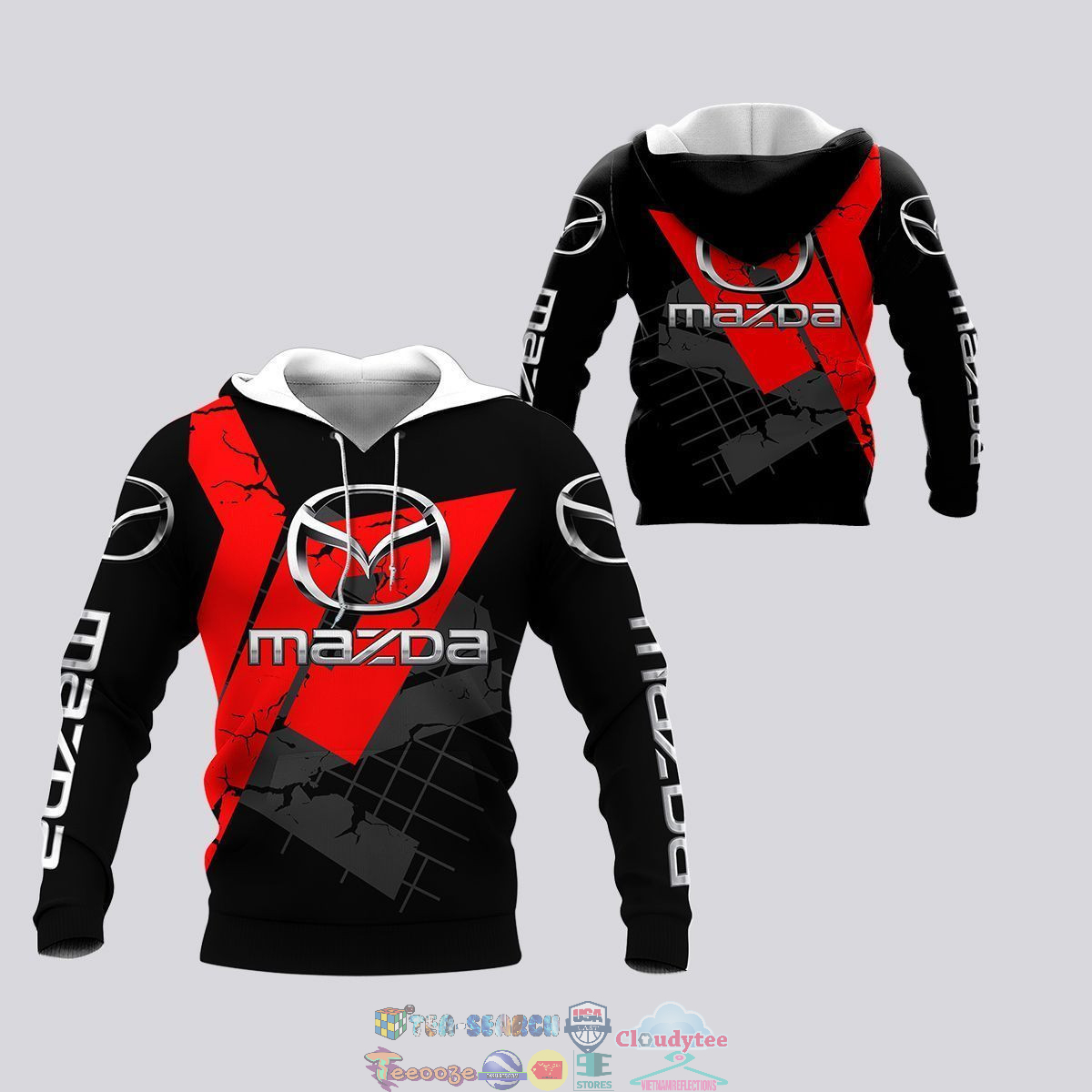 Mazda ver 15 3D hoodie and t-shirt