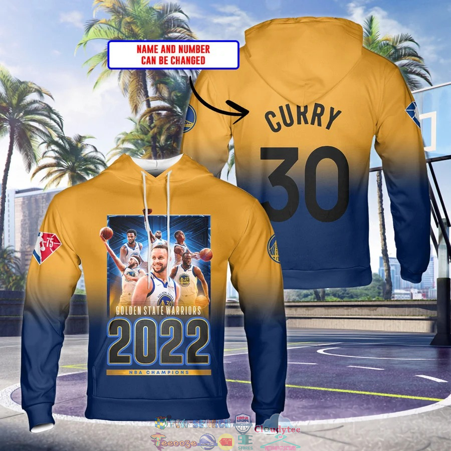 Personalized Golden State Warriors 2022 NBA Champions 3D Shirt 2