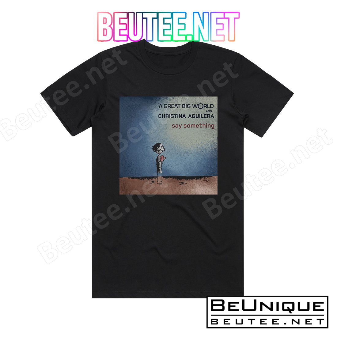 Wonderful A Great Big World Say Something Album Cover T-Shirt