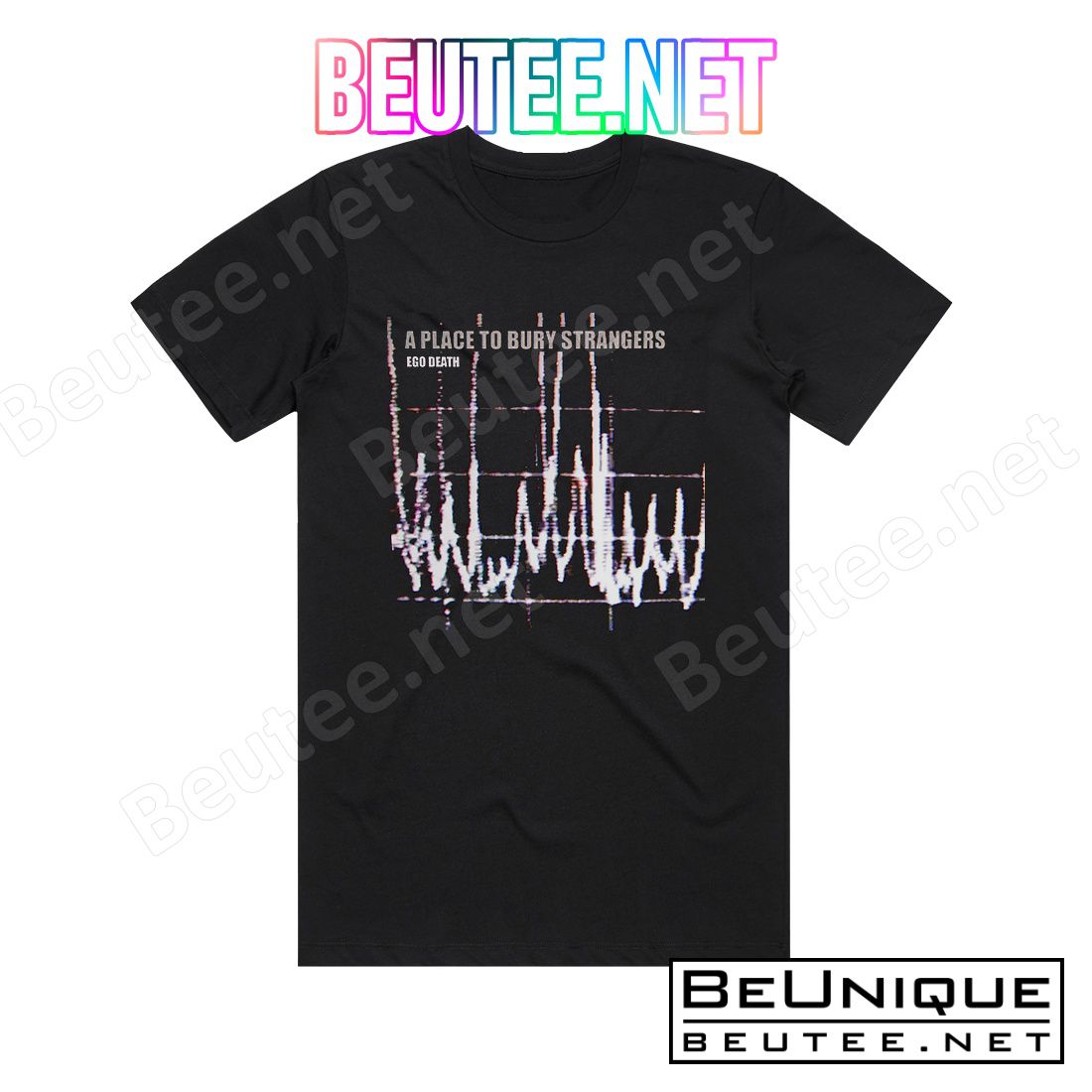A Place to Bury Strangers Ego Death Album Cover T-Shirt