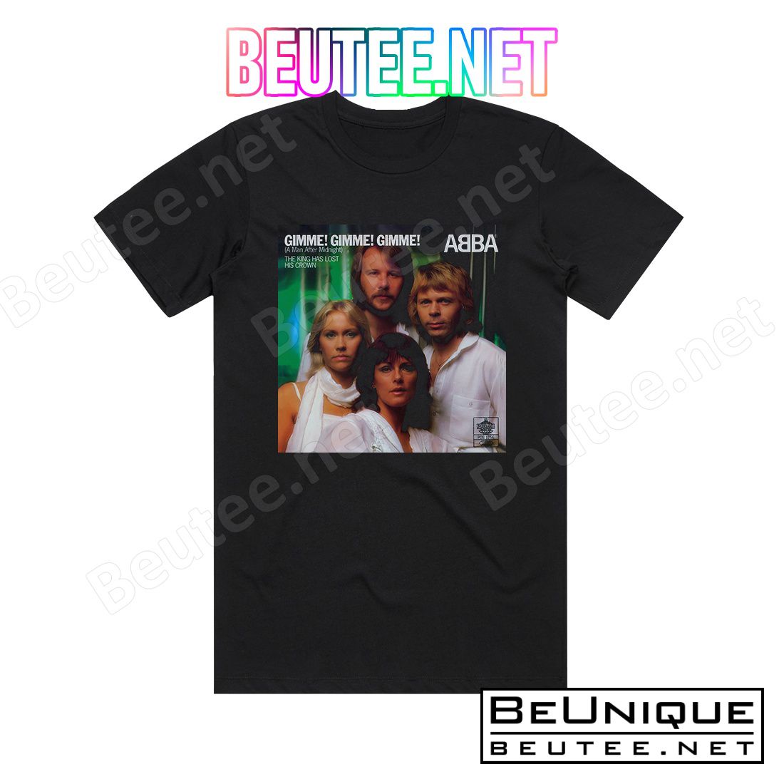 Wonderful ABBA Gimme Gimme Gimme Album Cover T-Shirt