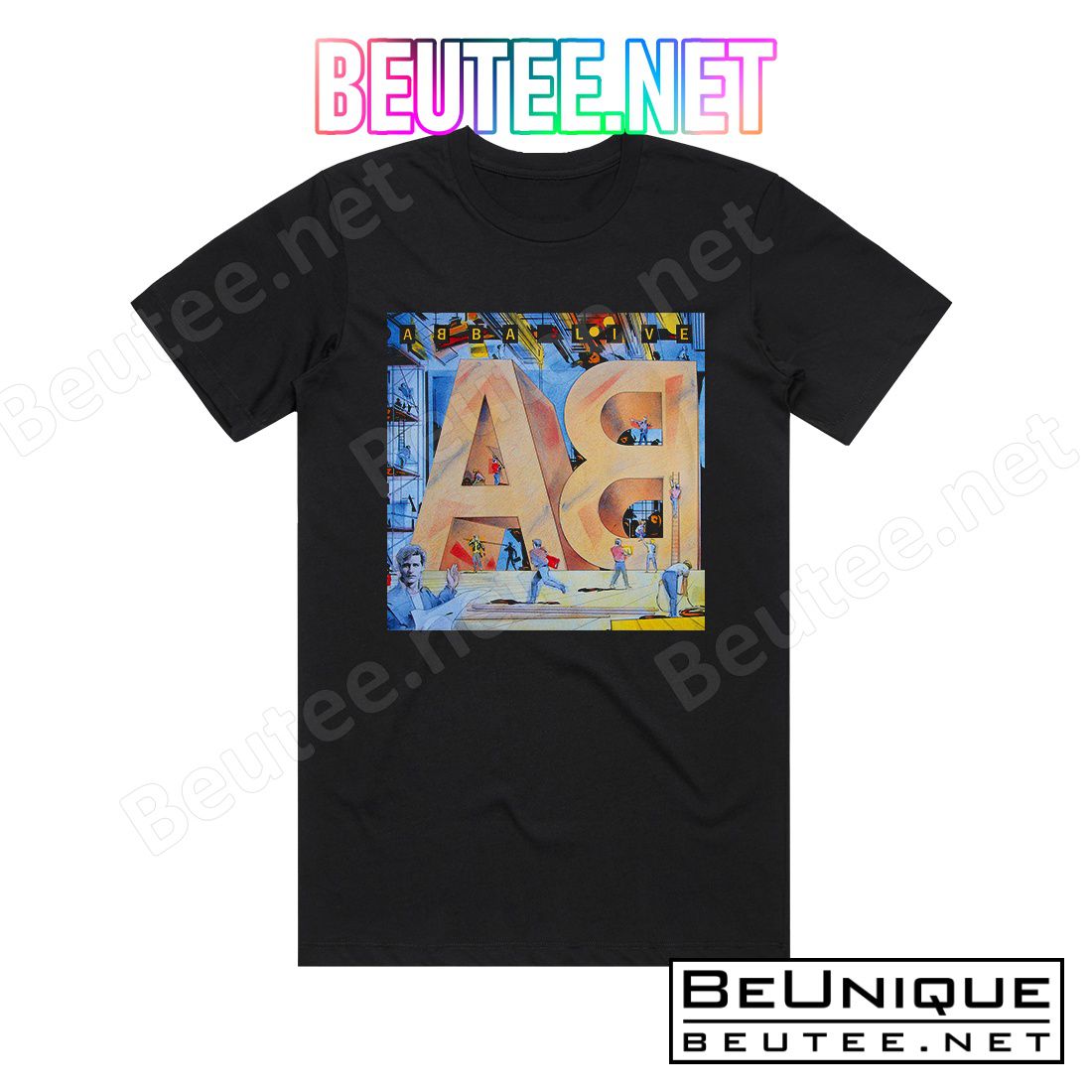 ABBA Live Album Cover T-Shirt