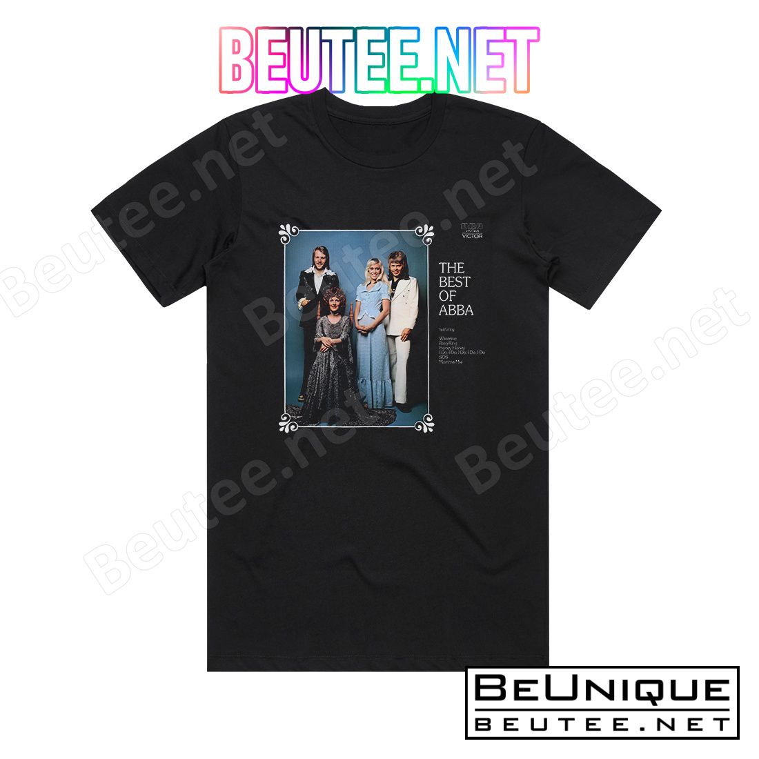ABBA The Best Of Abba 1 Album Cover T-Shirt