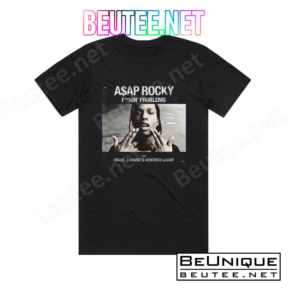 ASAP Rocky Fkin Problems Album Cover T-Shirt