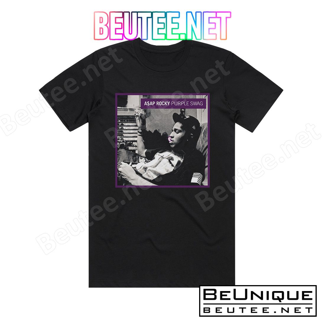 ASAP Rocky Purple Swag Album Cover T-Shirt