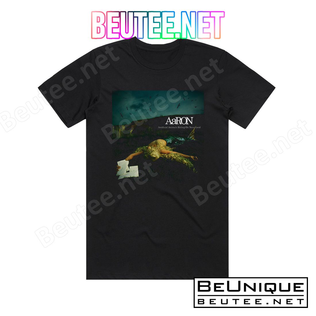 AaRON Artificial Animals Riding On Neverland Album Cover T-Shirt