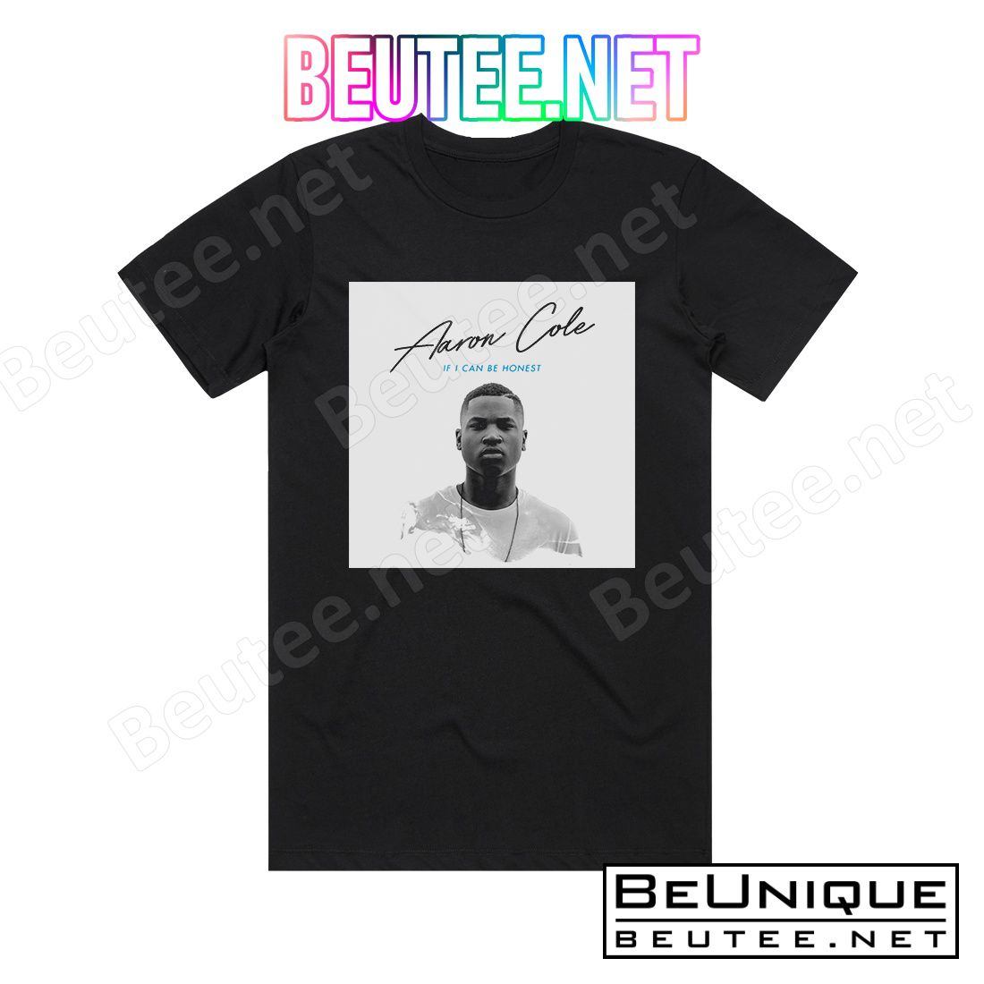 Aaron Cole If I Can Be Honest Album Cover T-Shirt