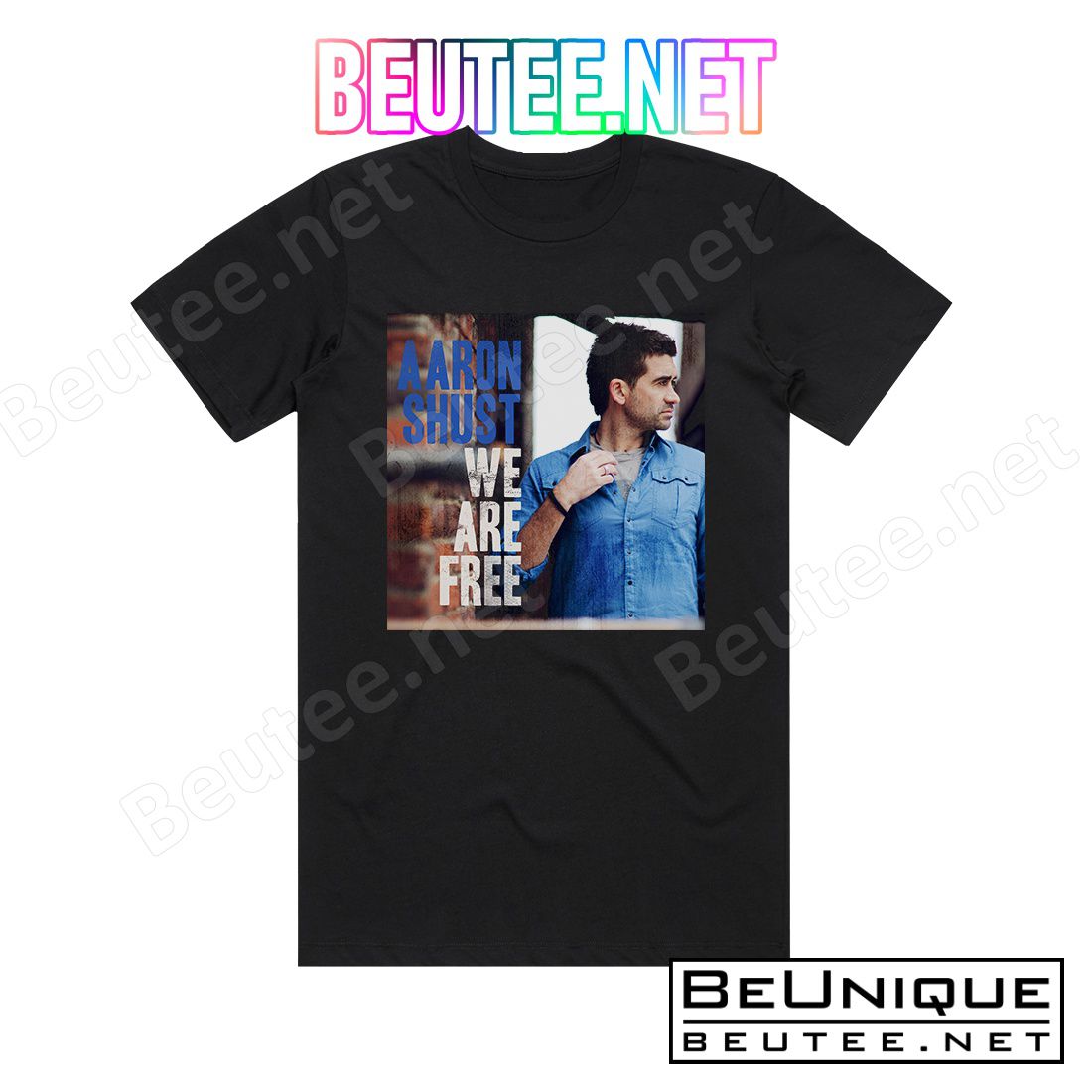 Aaron Shust We Are Free Radio Edit Album Cover T-Shirt