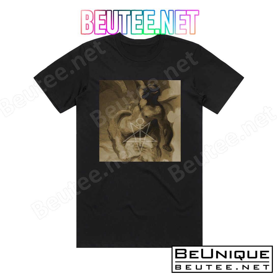 3D Abigor Leytmotif Luzifer The 7 Temptations Of Man Album Cover T-Shirt