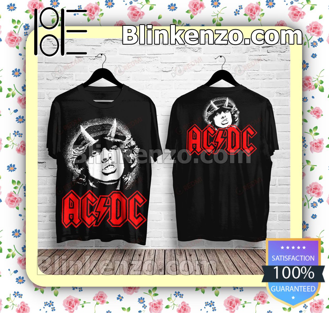 Great Quality Ac Dc Angus Young Custom Shirt