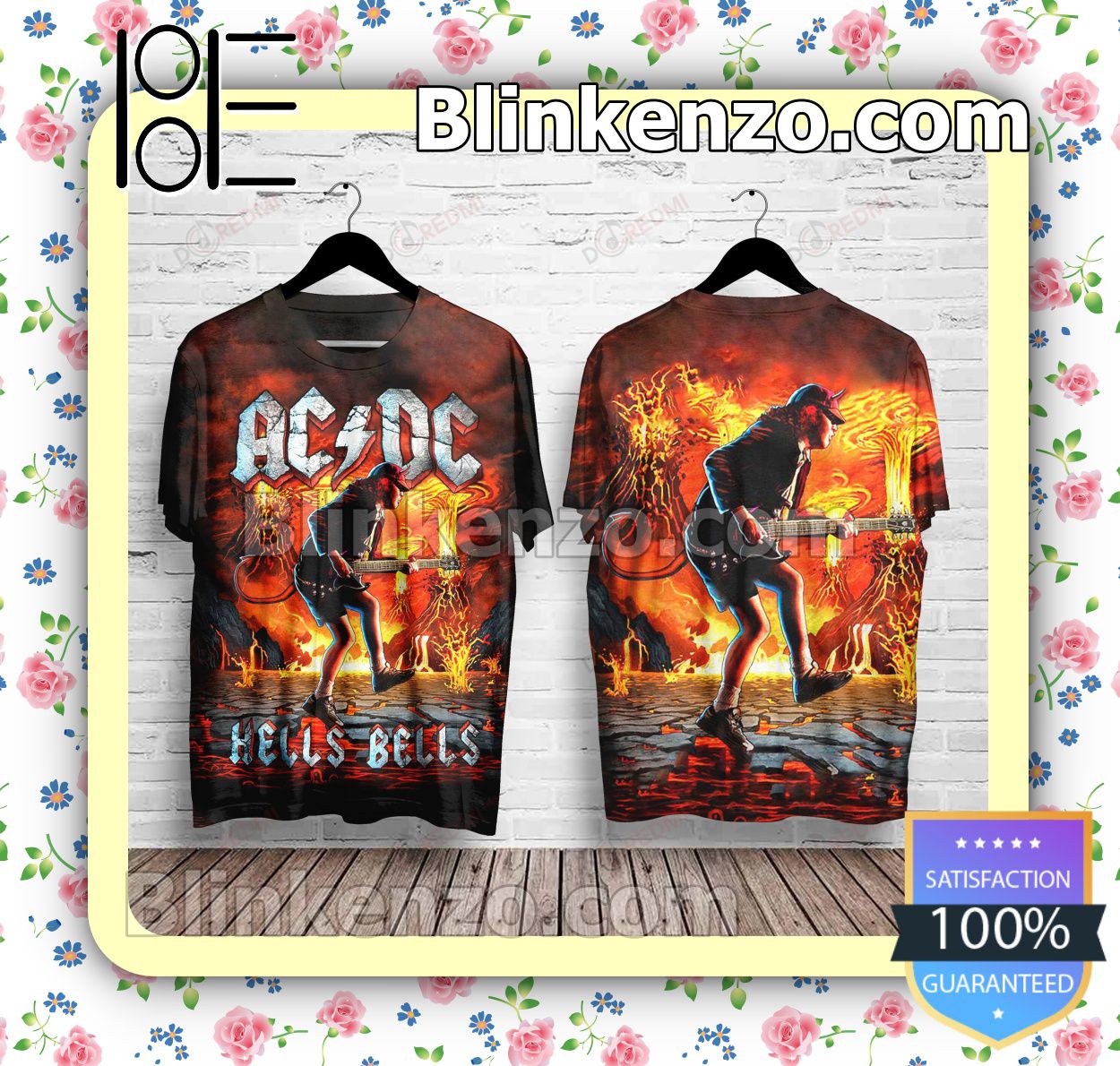 Perfect Ac Dc Hells Bells Custom Shirt