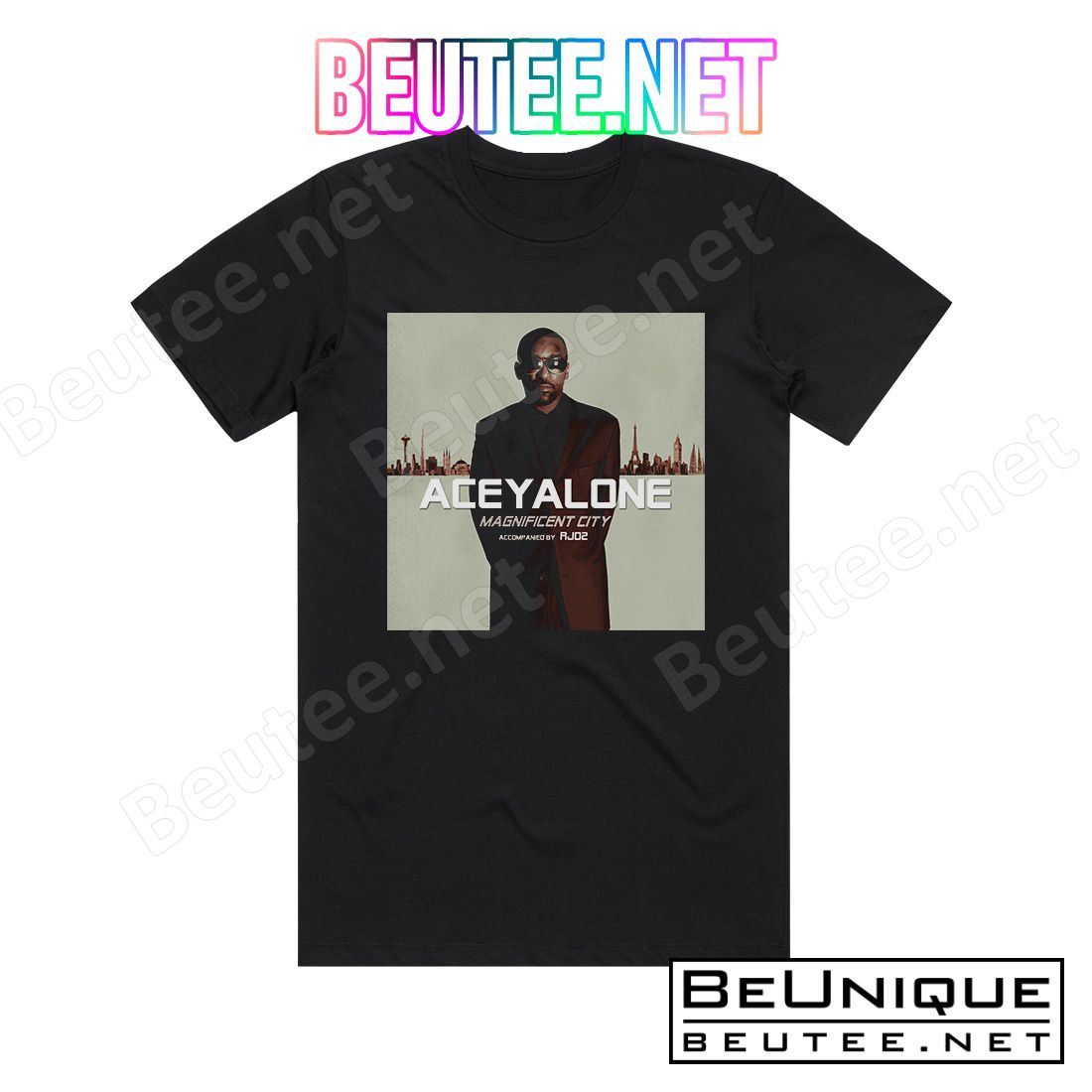 Aceyalone Magnificent City Album Cover T-Shirt