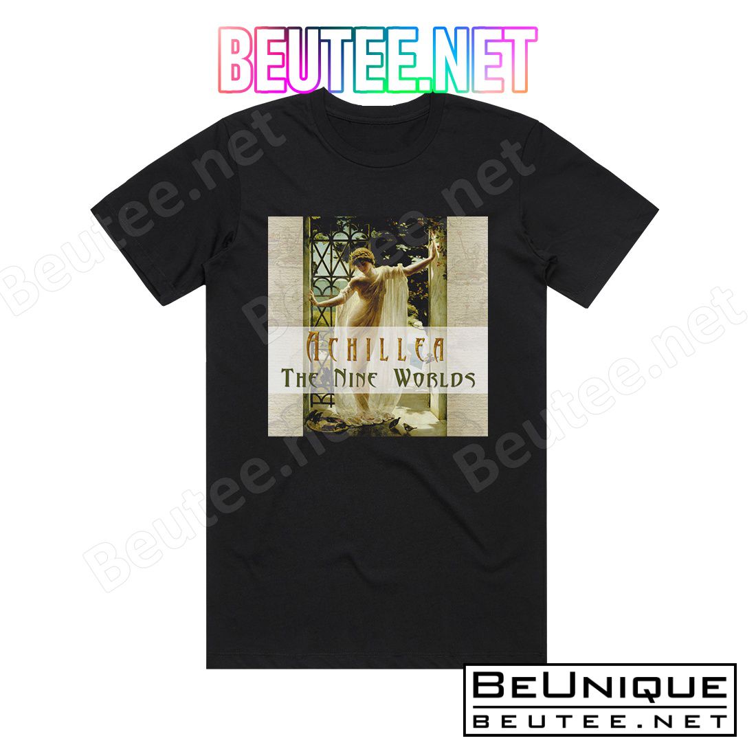 3D Achillea The Nine Worlds 2 Album Cover T-Shirt