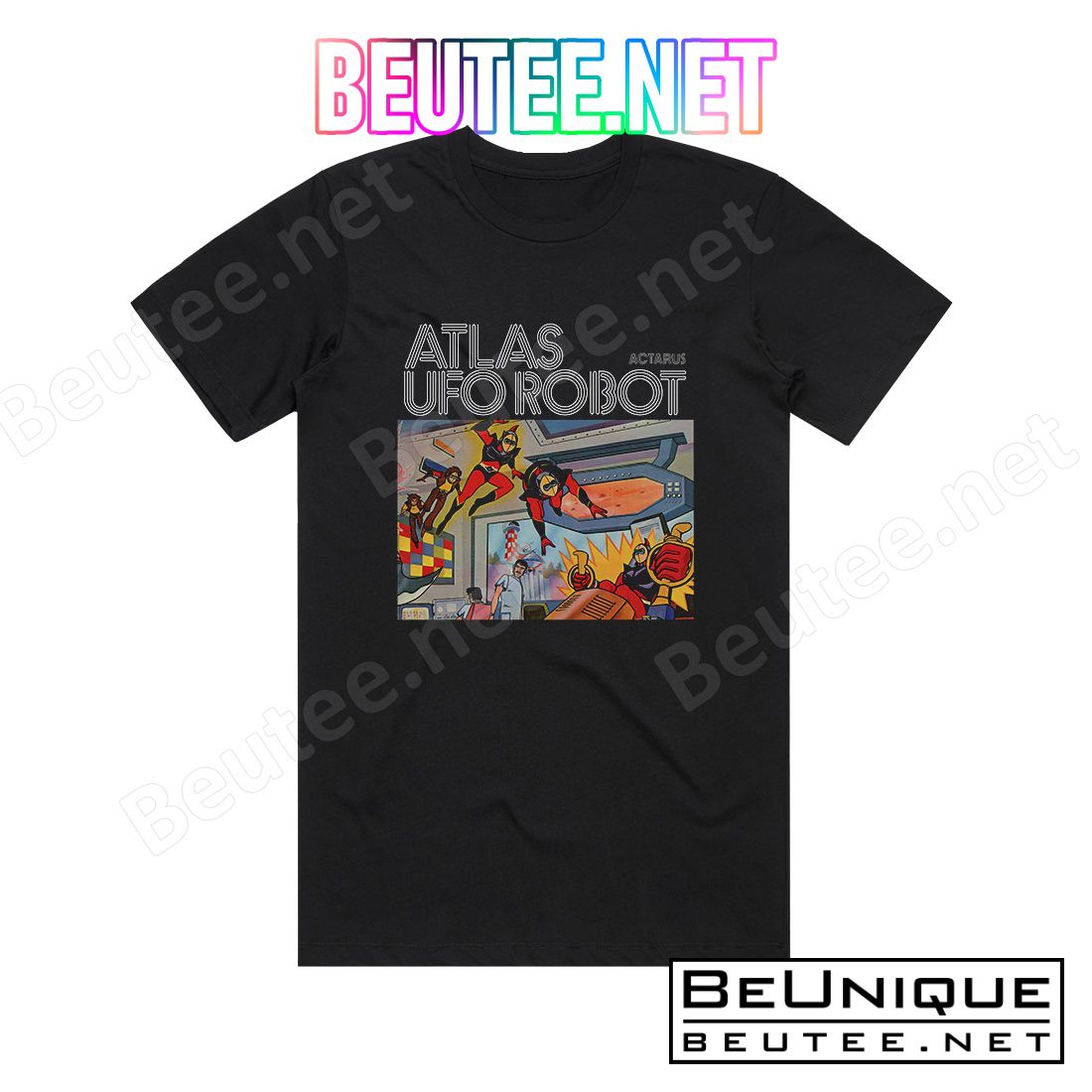 Actarus Atlas Ufo Robot Album Cover T-Shirt