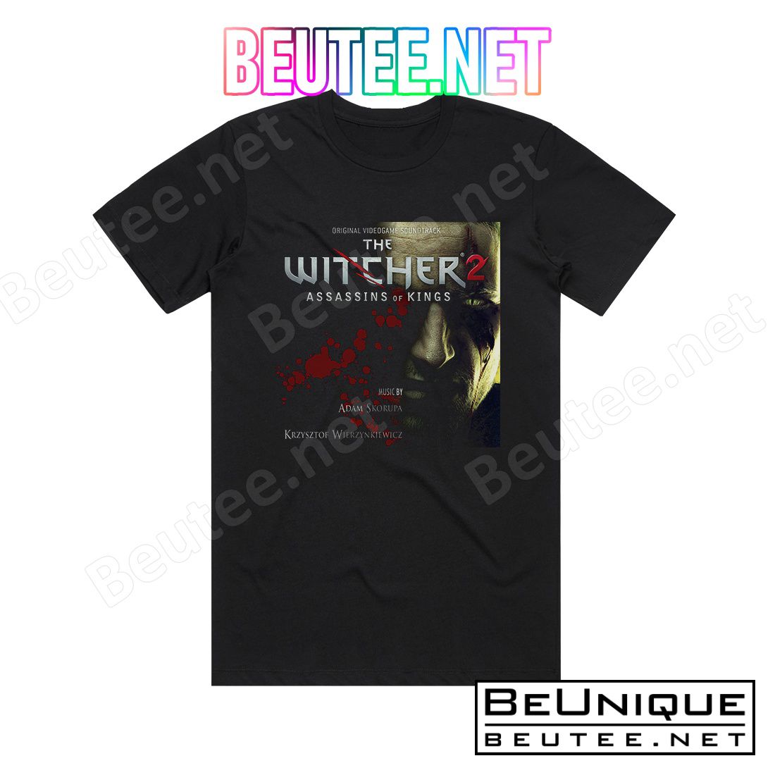 Adam Skorupa The Witcher 2 Assassins Of Kings 2 Album Cover T-Shirt