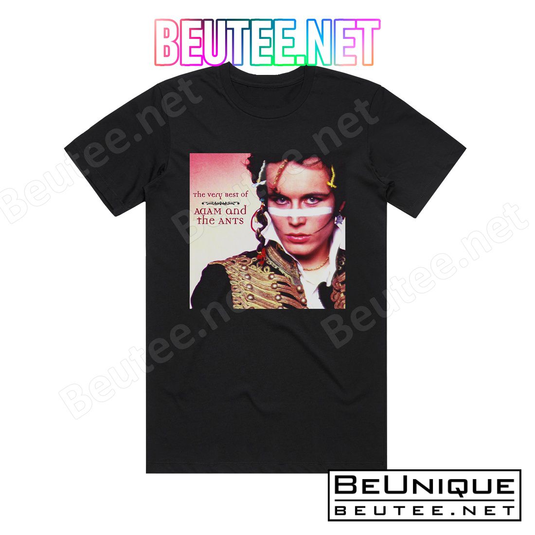 Adam and The Ants The Very Best Of Adam And The Ants 2 Album Cover T-Shirt