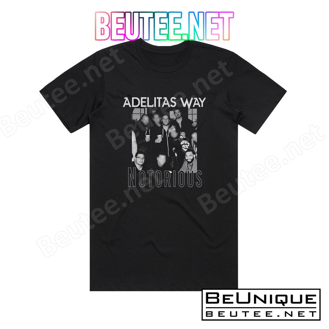 Adelitas Way Notorious 1 Album Cover T-shirt