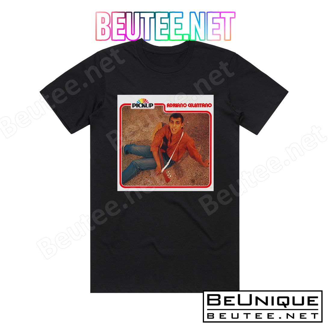 Adriano Celentano Adriano Celentano Album Cover T-shirt