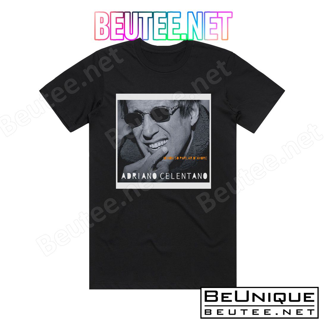Adriano Celentano Io Non So Parlar Damore Album Cover T-shirt