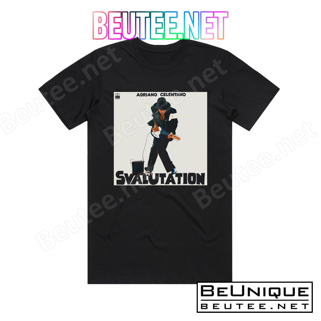 Adriano Celentano Svalutation Album Cover T-shirt