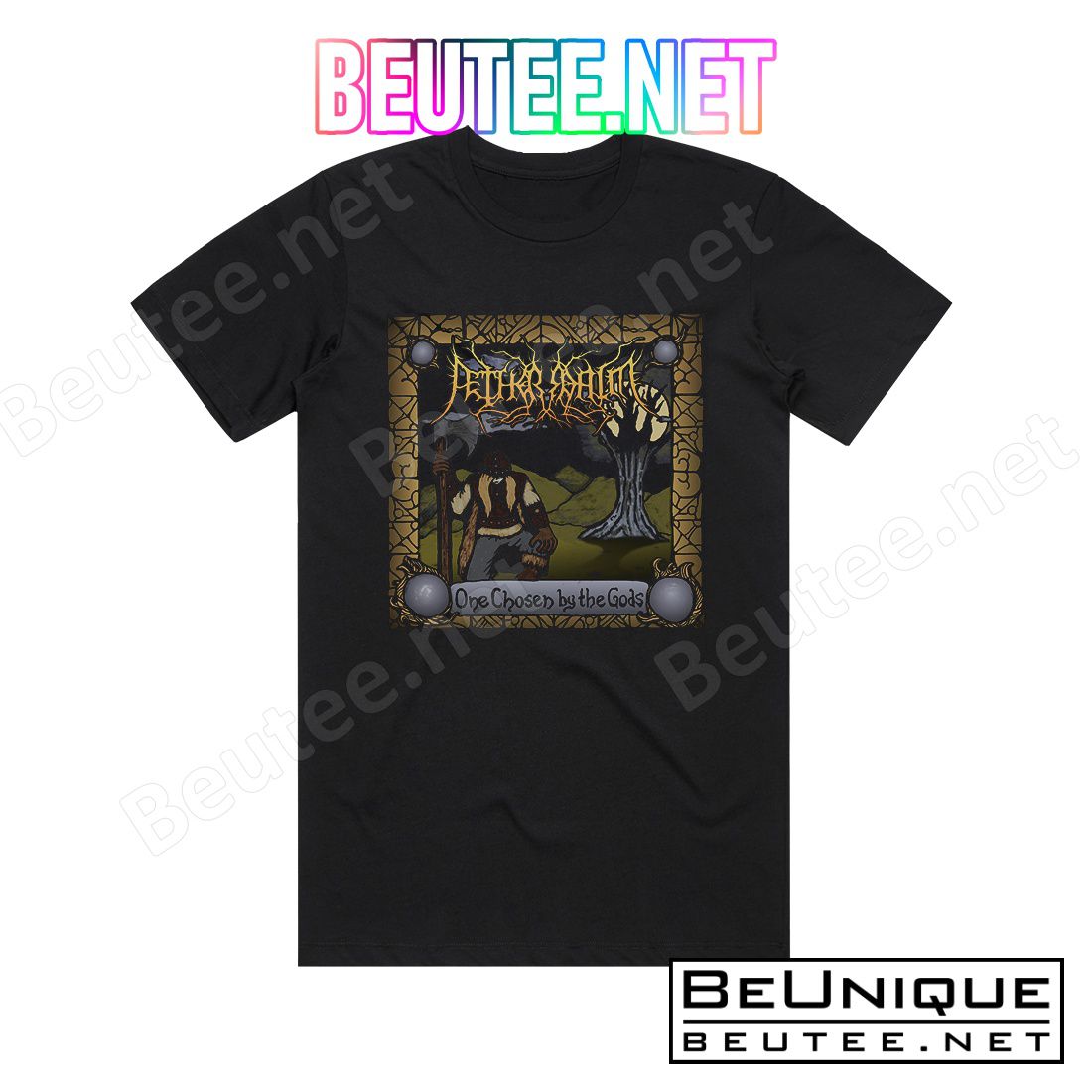 Aether Realm One Chosen By The Gods Album Cover T-shirt