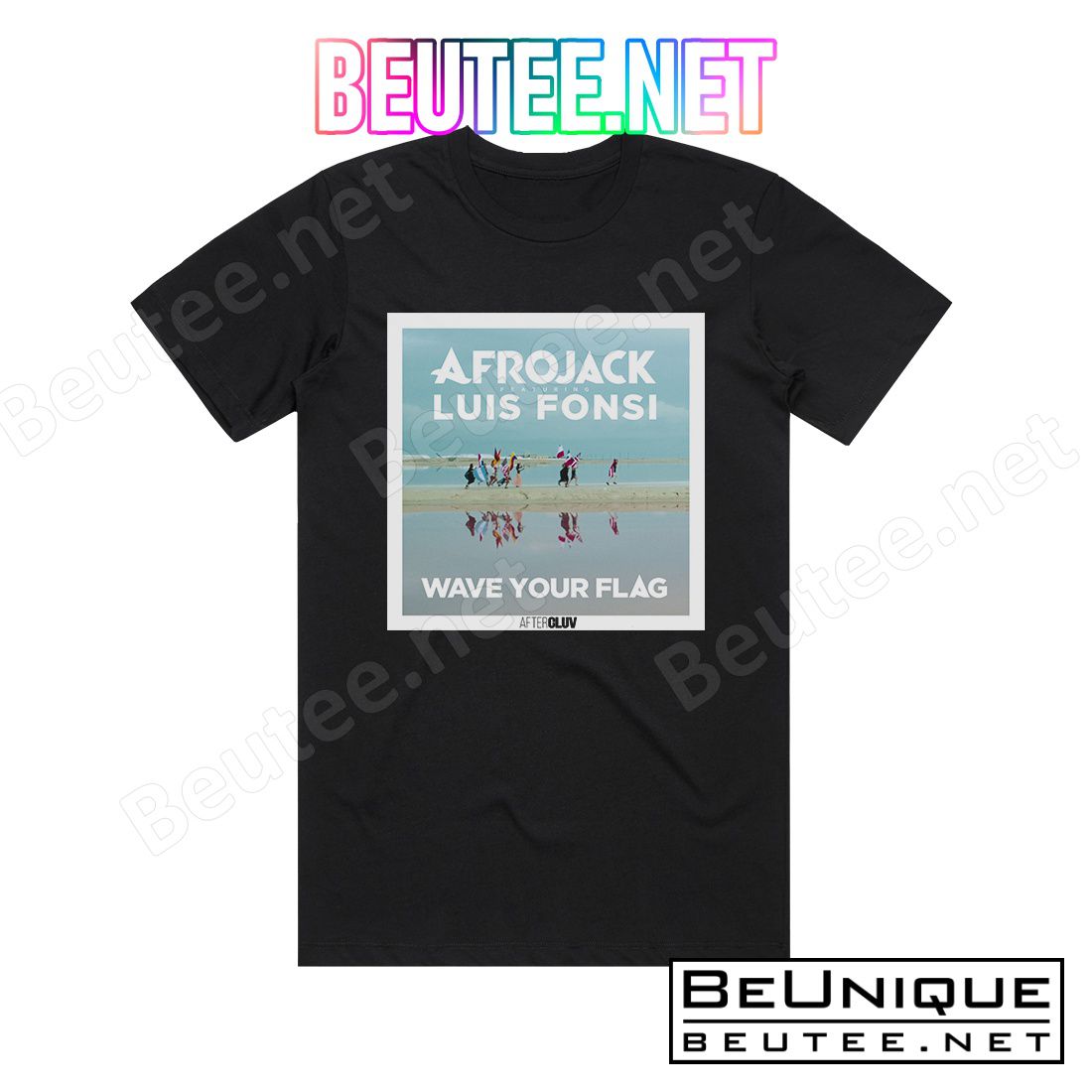 Afrojack Wave Your Flag Album Cover T-shirt