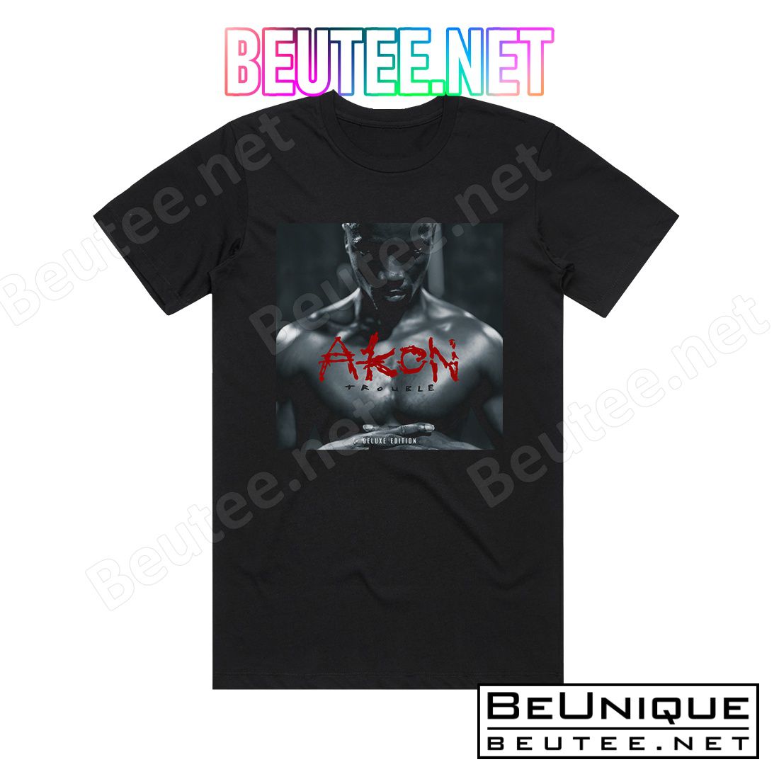 Akon Trouble 2 Album Cover T-shirt