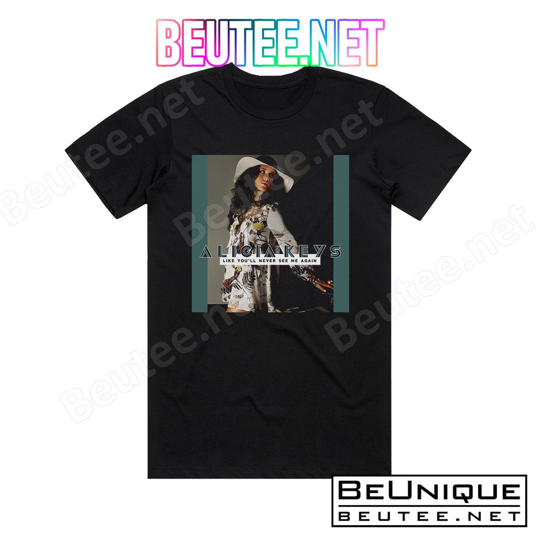 Alicia Keys Like Youll Never See Me Again Album Cover T-Shirt