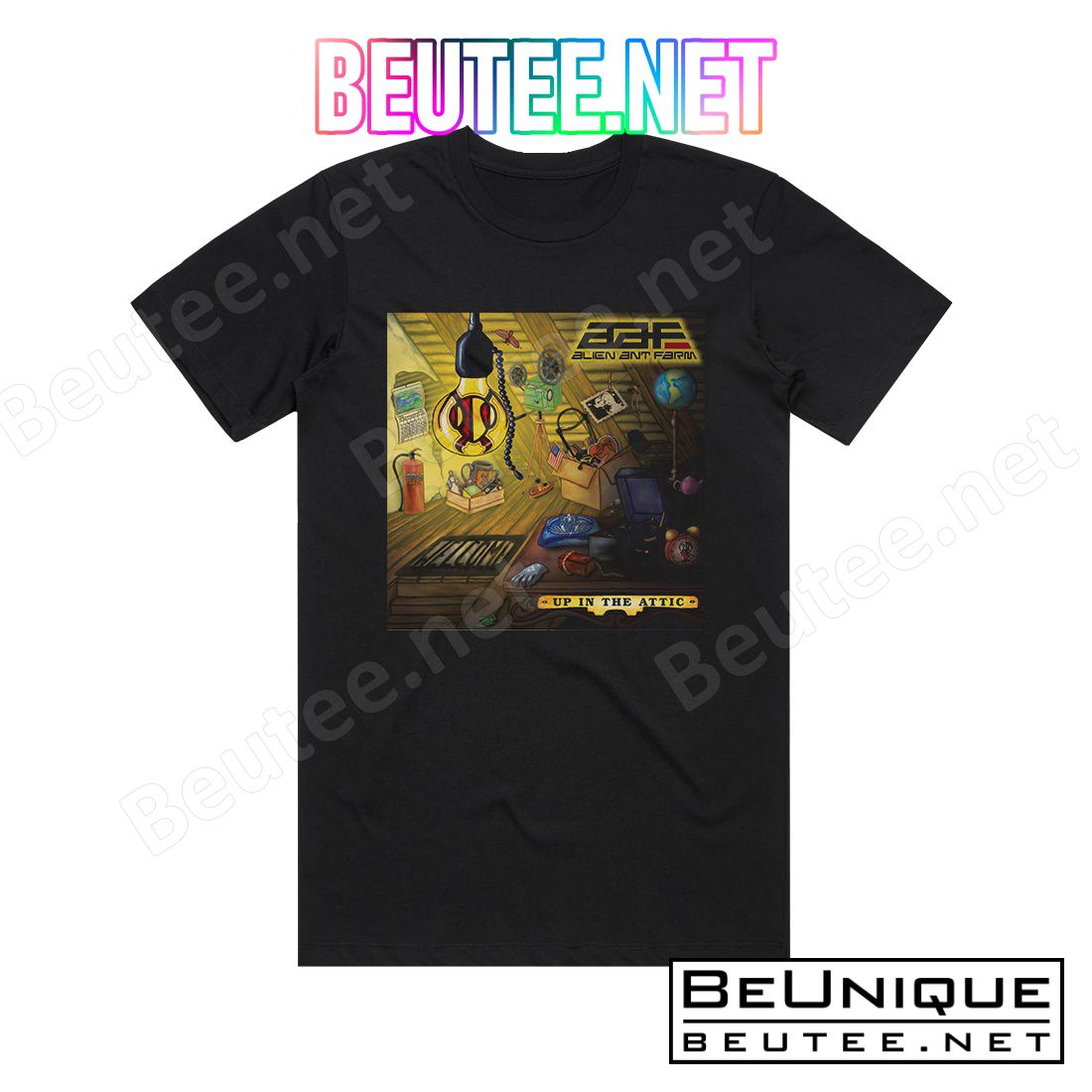 Alien Ant Farm Up In The Attic Album Cover T-Shirt