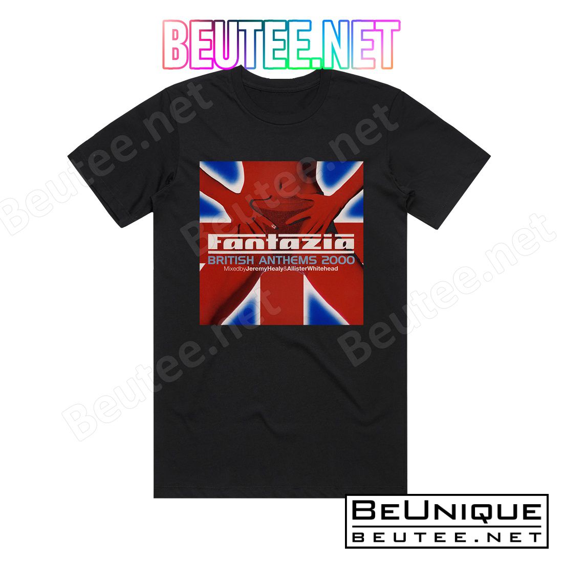 Allister Whitehead Fantazia British Anthems 2000 2 Album Cover T-Shirt