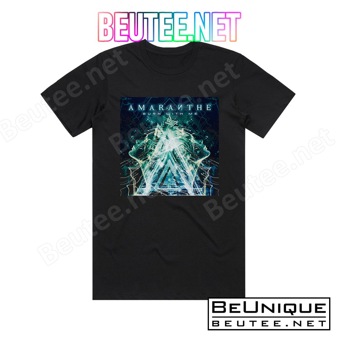 Amaranthe Burn With Me Album Cover T-Shirt