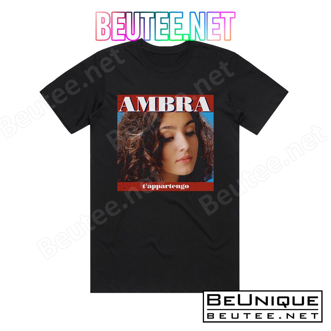 Ambra Angiolini T'appartengo Album Cover T-Shirt