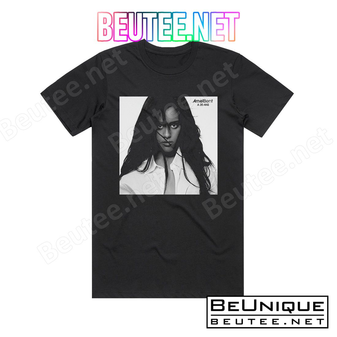 Amel Bent 20 Ans Album Cover T-Shirt