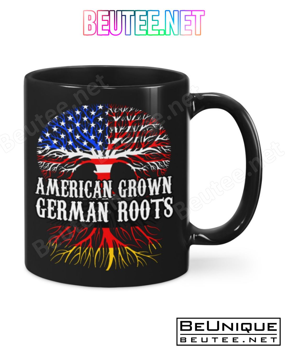 American Grown German Roots Mug