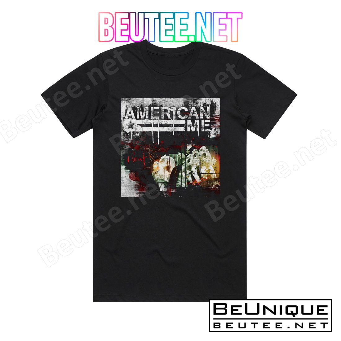 American Me Heat Album Cover T-Shirt