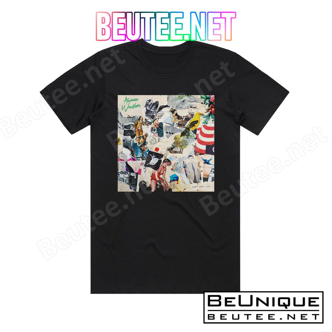 American Wrestlers Goodbye Terrible Youth Album Cover T-Shirt