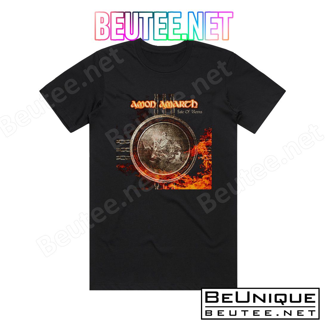 Amon Amarth Fate Of Norns Album Cover T-Shirt