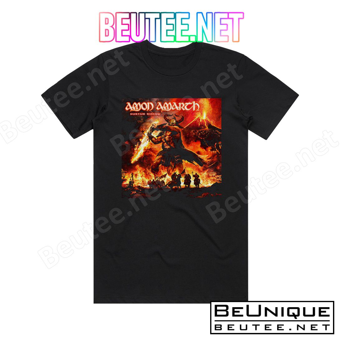 Amon Amarth Surtur Rising Album Cover T-Shirt