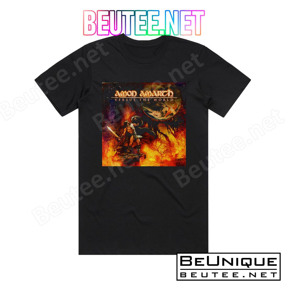 Amon Amarth Versus The World 2 Album Cover T-Shirt