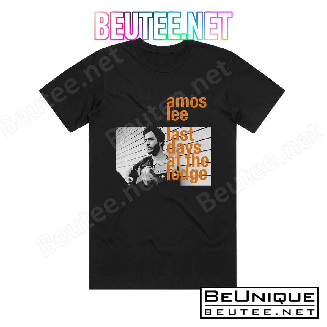 Amos Lee Last Days At The Lodge Album Cover T-Shirt