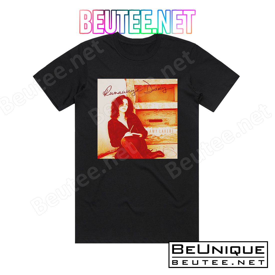 Amy LaVere Runaway's Diary Album Cover T-Shirt