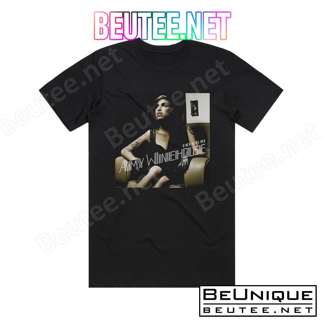 Amy Winehouse Back To 5 Album Cover T-Shirt