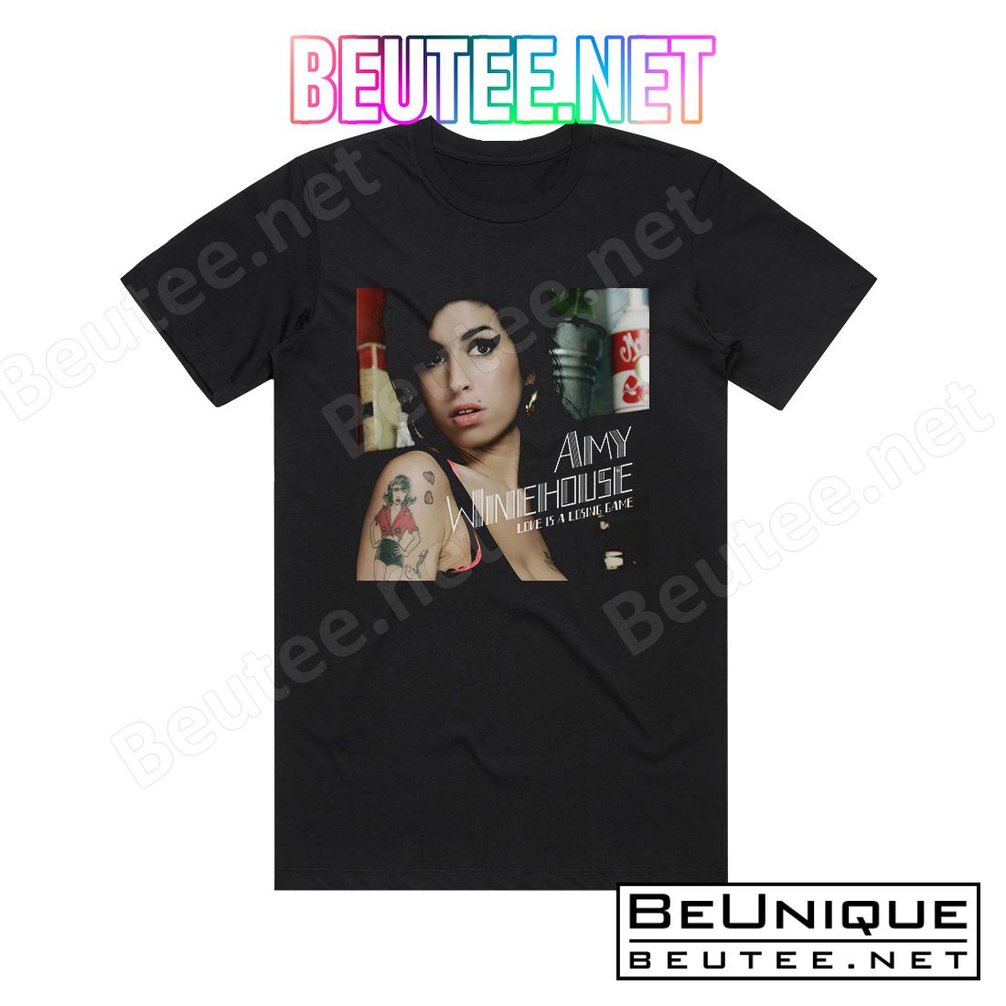 Amy Winehouse Love Is A Losing Game Album Cover T-Shirt