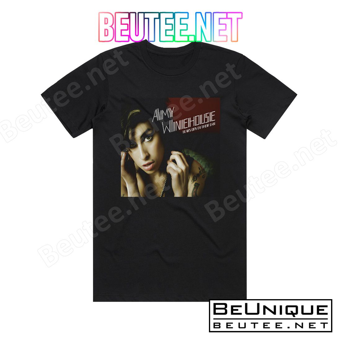 Amy Winehouse Tears Dry On Their Own Album Cover T-Shirt