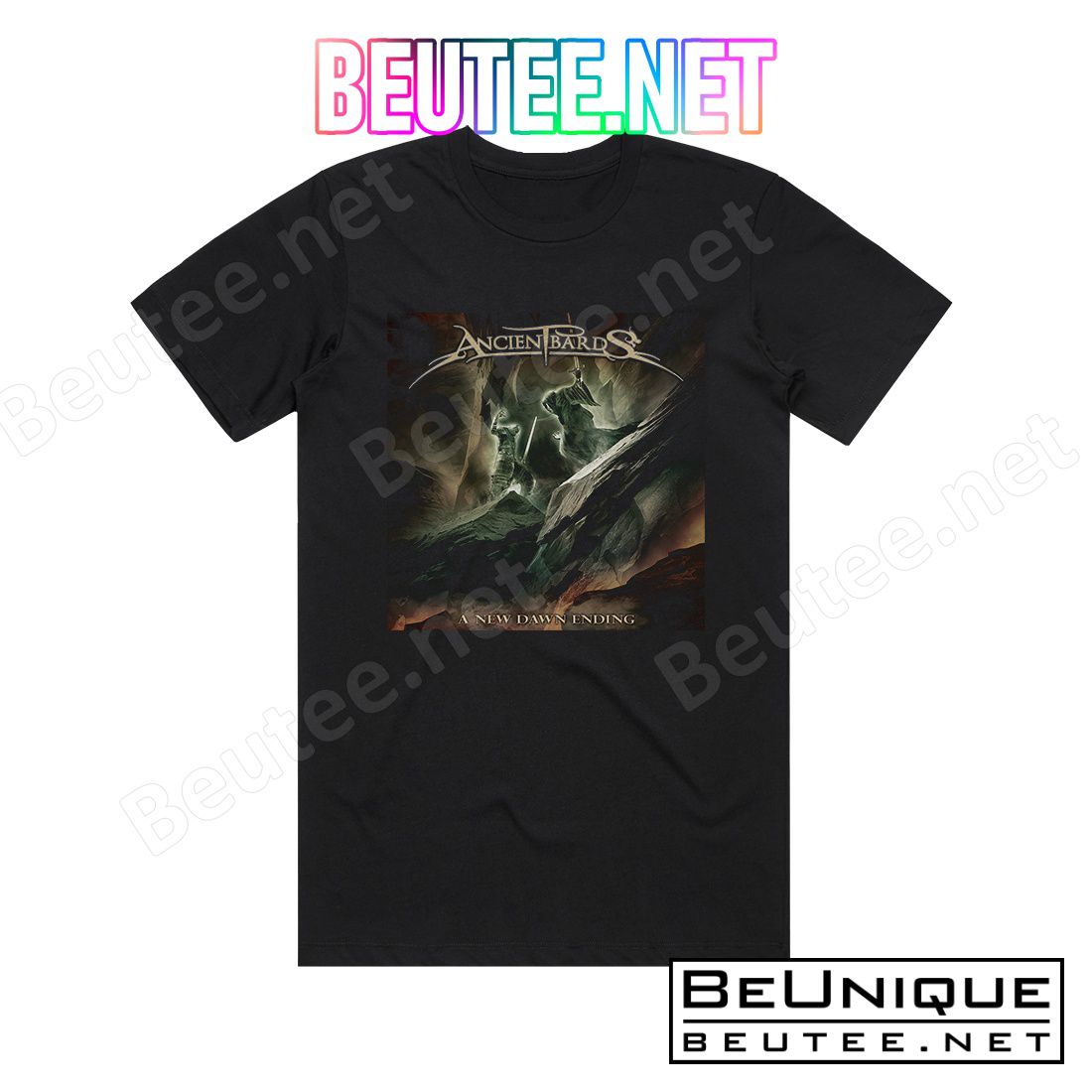 Ancient Bards A New Dawn Ending Album Cover T-Shirt