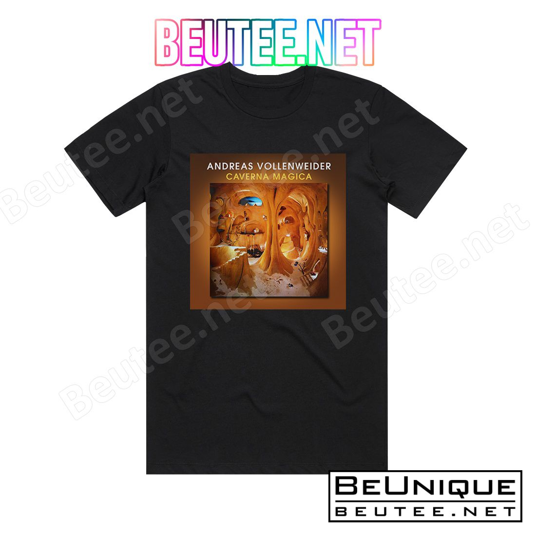 Andreas Vollenweider Caverna Magica Under The Tree  In The Cave 2 Album Cover T-Shirt