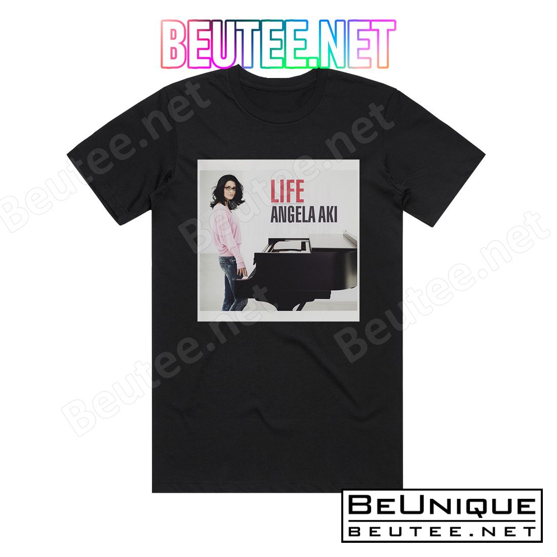 Angela Aki Life Album Cover T-Shirt