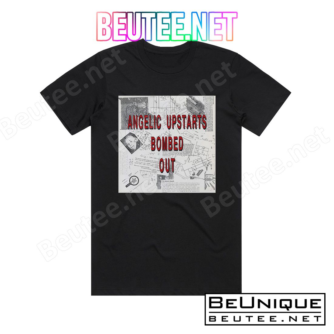 Angelic Upstarts Bombed Out Album Cover T-Shirt