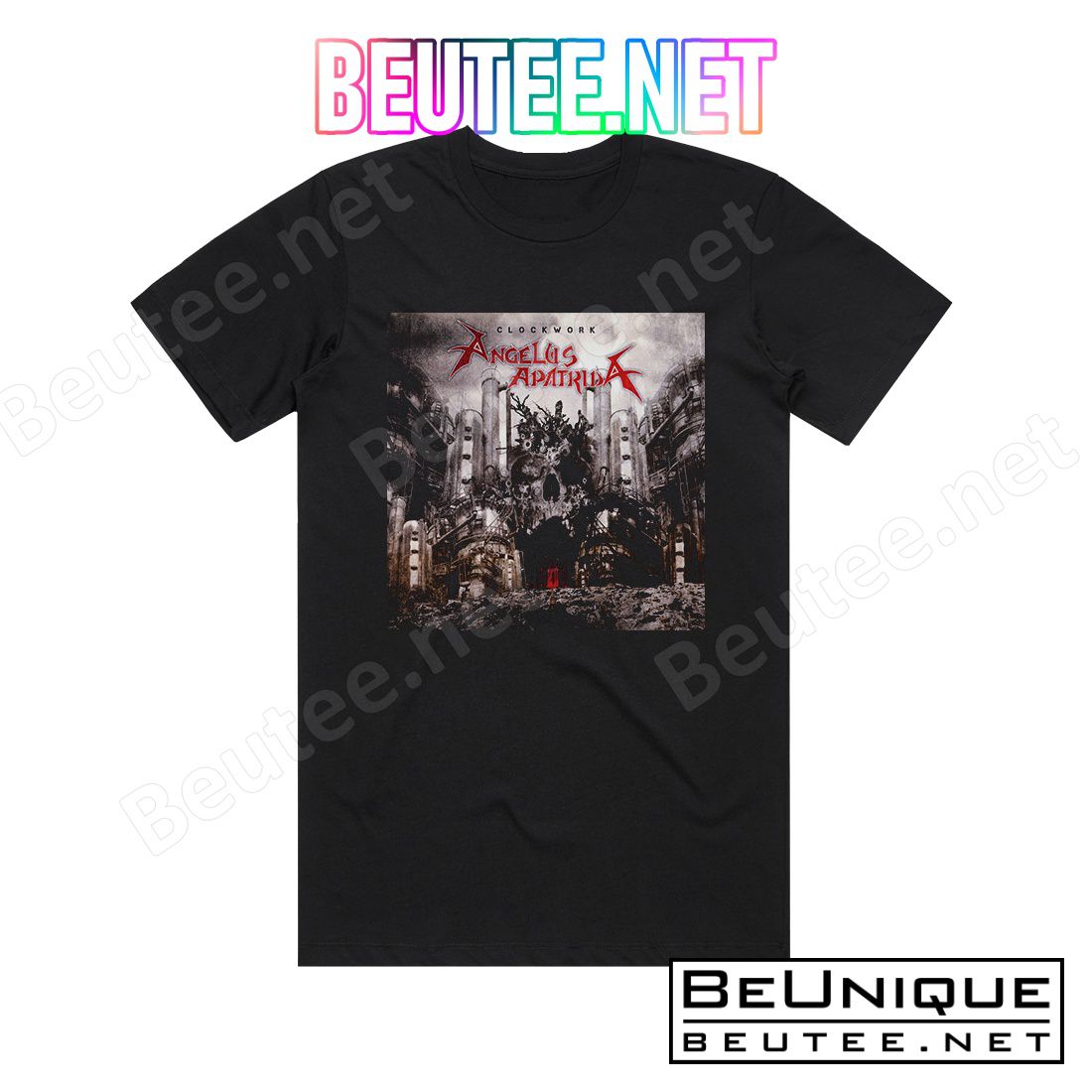 Angelus Apatrida Clockwork Album Cover T-Shirt